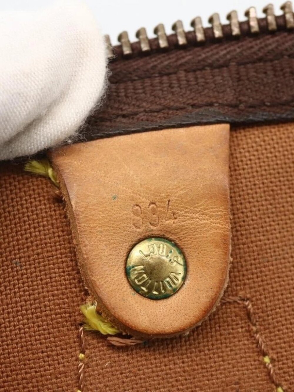 LOUIS VUITTON Monogram totem Speedy 30 Hand Bag - Picture 14 of 16